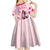 Personalized Kentucky Horse Racing Kid Short Sleeve Dress 151st Anniversary Mint Julep Pink Version LT05