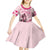Personalized Kentucky Horse Racing Kid Short Sleeve Dress 151st Anniversary Mint Julep Pink Version LT05