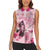 Personalized Kentucky Horse Racing Women Sleeveless Polo Shirt 151st Anniversary Mint Julep Pink Version LT05