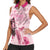 Personalized Kentucky Horse Racing Women Sleeveless Polo Shirt 151st Anniversary Mint Julep Pink Version LT05