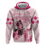 Personalized Kentucky Horse Racing Zip Hoodie 151st Anniversary Mint Julep Pink Version LT05