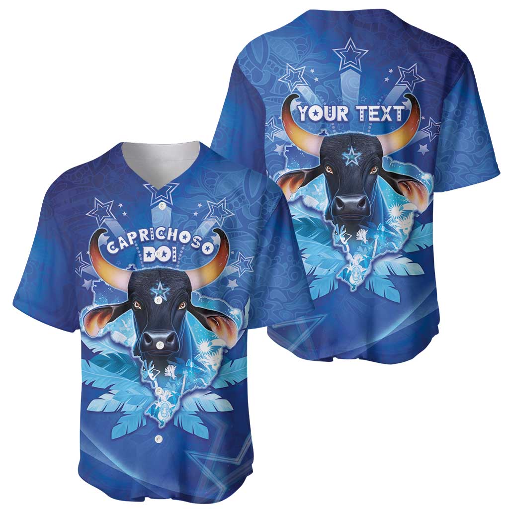 Personalized Boi Caprichoso Baseball Jersey Brazil Folklore Festival - Wonder Print Shop