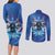 Personalized Boi Caprichoso Couples Matching Long Sleeve Bodycon Dress and Long Sleeve Button Shirt Brazil Folklore Festival - Wonder Print Shop
