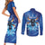 Personalized Boi Caprichoso Couples Matching Short Sleeve Bodycon Dress and Long Sleeve Button Shirt Brazil Folklore Festival - Wonder Print Shop