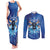 Personalized Boi Caprichoso Couples Matching Tank Maxi Dress and Long Sleeve Button Shirt Brazil Folklore Festival - Wonder Print Shop