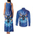 Personalized Boi Caprichoso Couples Matching Tank Maxi Dress and Long Sleeve Button Shirt Brazil Folklore Festival - Wonder Print Shop