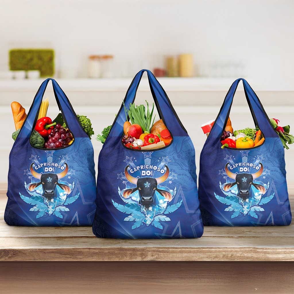 Boi Caprichoso Grocery Bag Brazil Folklore Festival - Wonder Print Shop