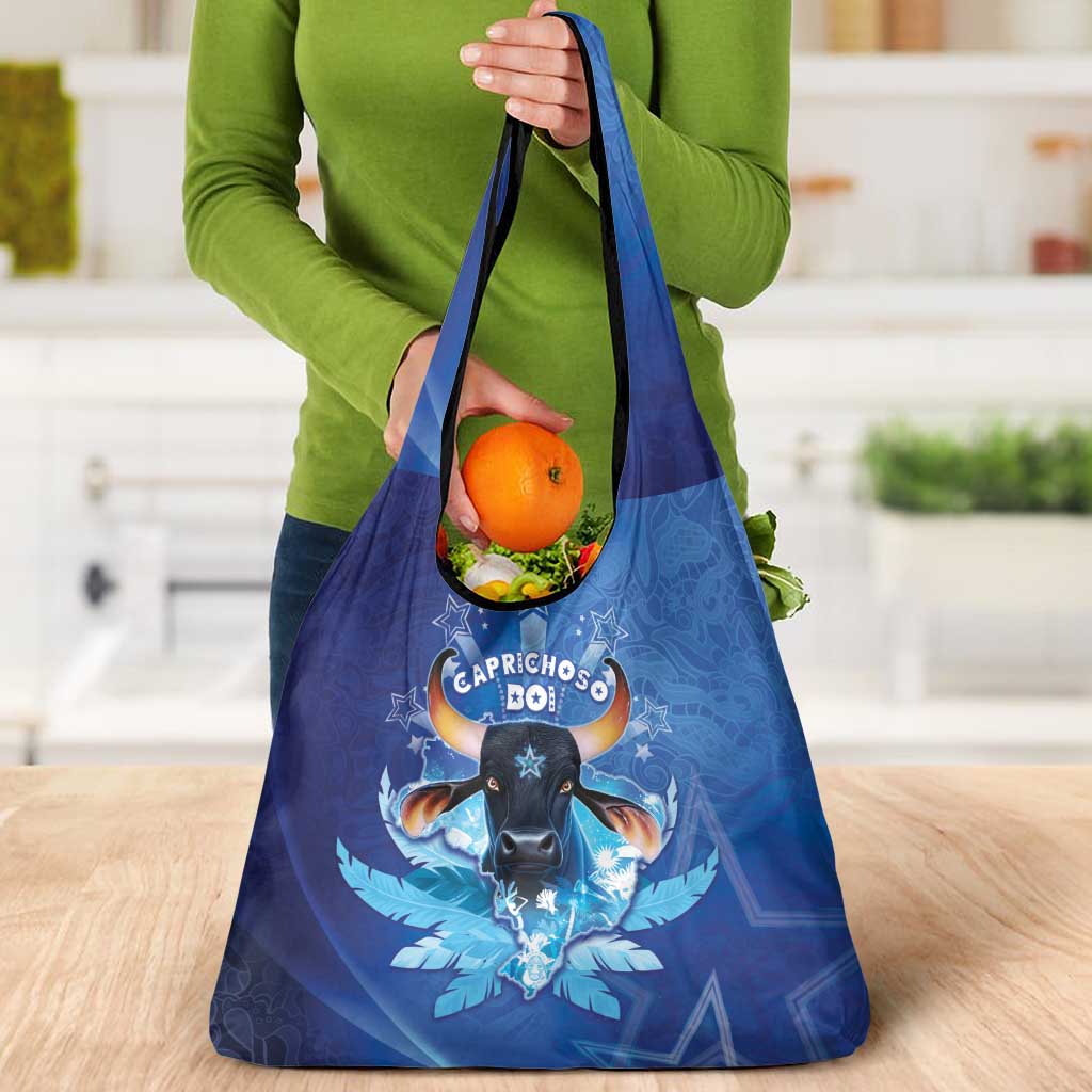 Boi Caprichoso Grocery Bag Brazil Folklore Festival - Wonder Print Shop