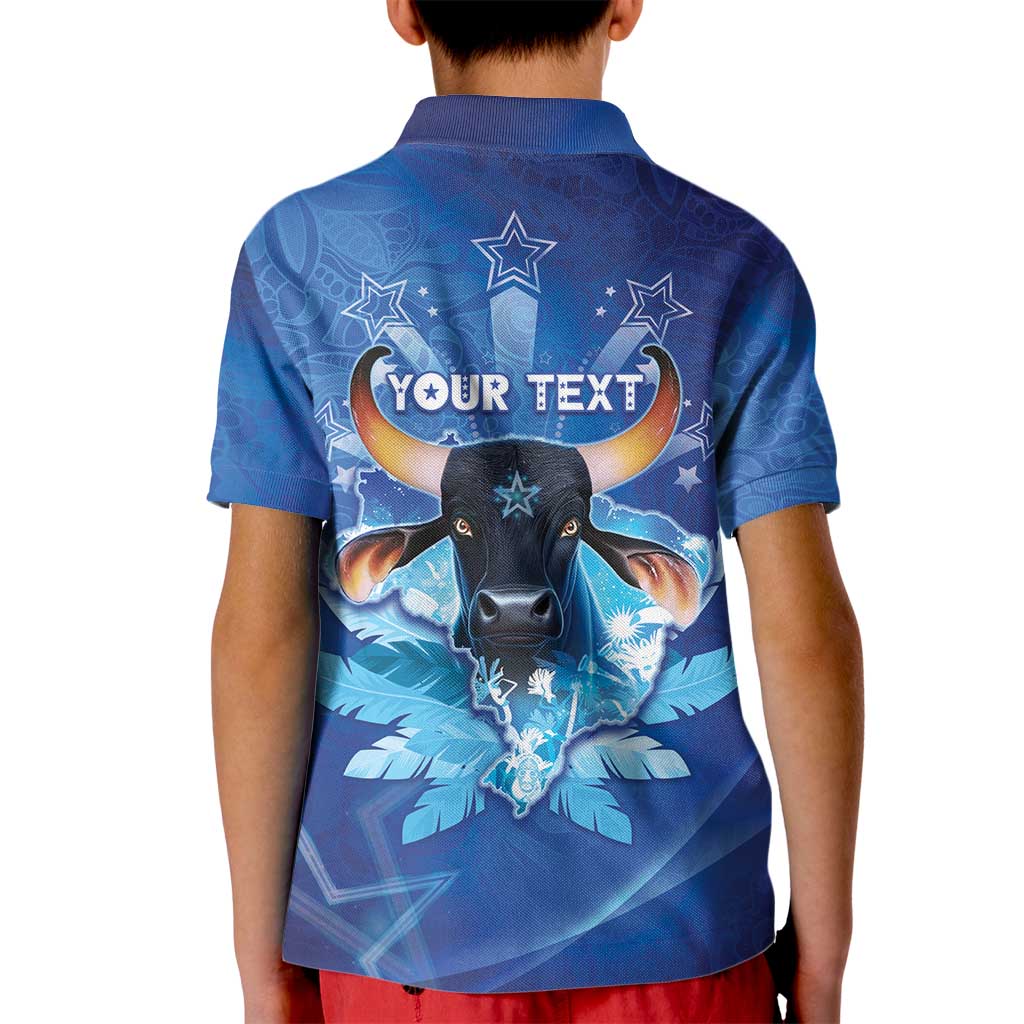 Personalized Boi Caprichoso Kid Polo Shirt Brazil Folklore Festival - Wonder Print Shop