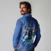 Personalized Boi Caprichoso Long Sleeve Polo Shirt Brazil Folklore Festival - Wonder Print Shop