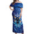 Personalized Boi Caprichoso Off Shoulder Maxi Dress Brazil Folklore Festival - Wonder Print Shop