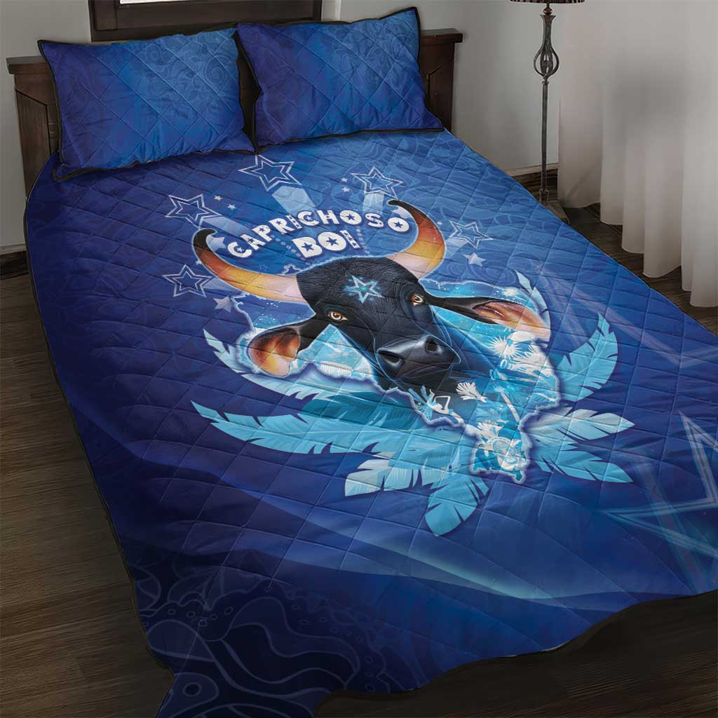 Boi Caprichoso Quilt Bed Set Brazil Folklore Festival - Wonder Print Shop