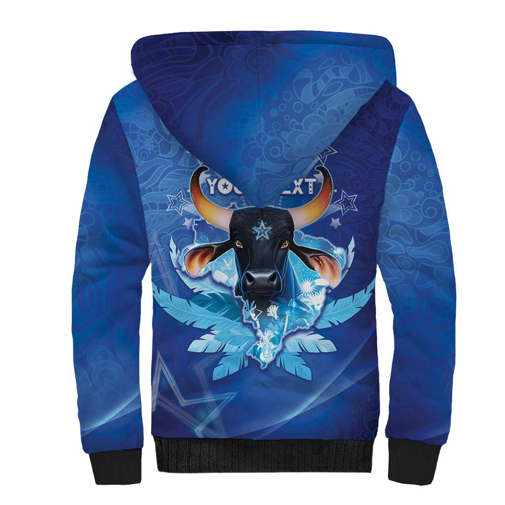 Personalized Boi Caprichoso Sherpa Hoodie Brazil Folklore Festival - Wonder Print Shop