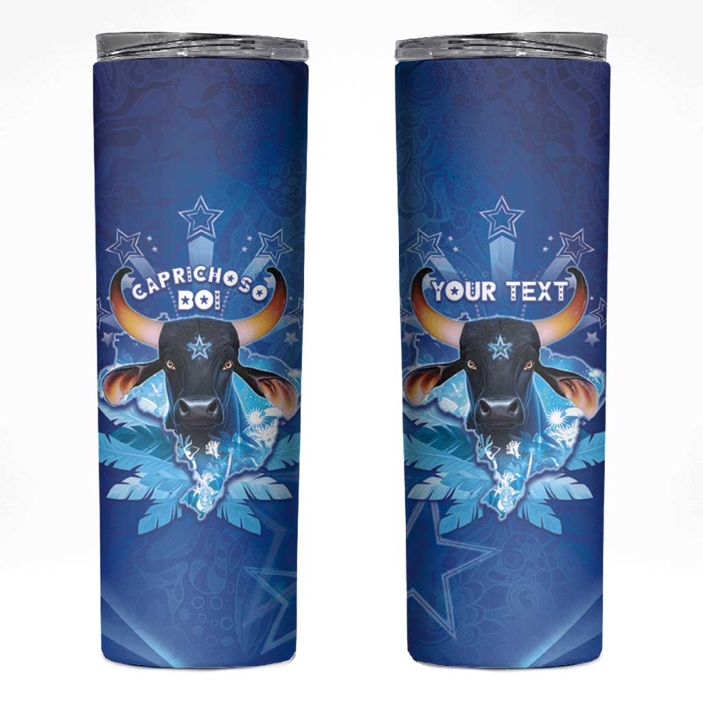 Personalized Boi Caprichoso Skinny Tumbler Brazil Folklore Festival - Wonder Print Shop