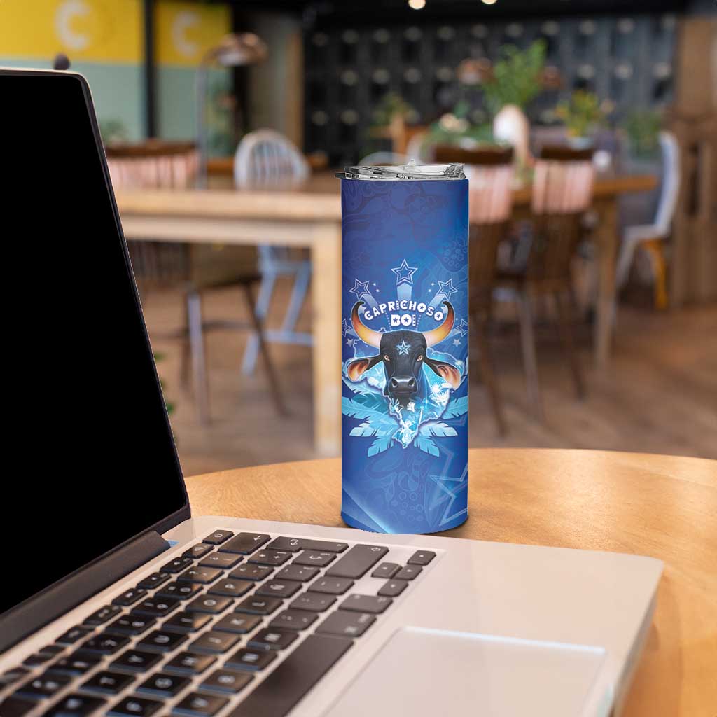 Personalized Boi Caprichoso Skinny Tumbler Brazil Folklore Festival - Wonder Print Shop