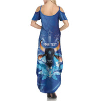 Personalized Boi Caprichoso Summer Maxi Dress Brazil Folklore Festival - Wonder Print Shop