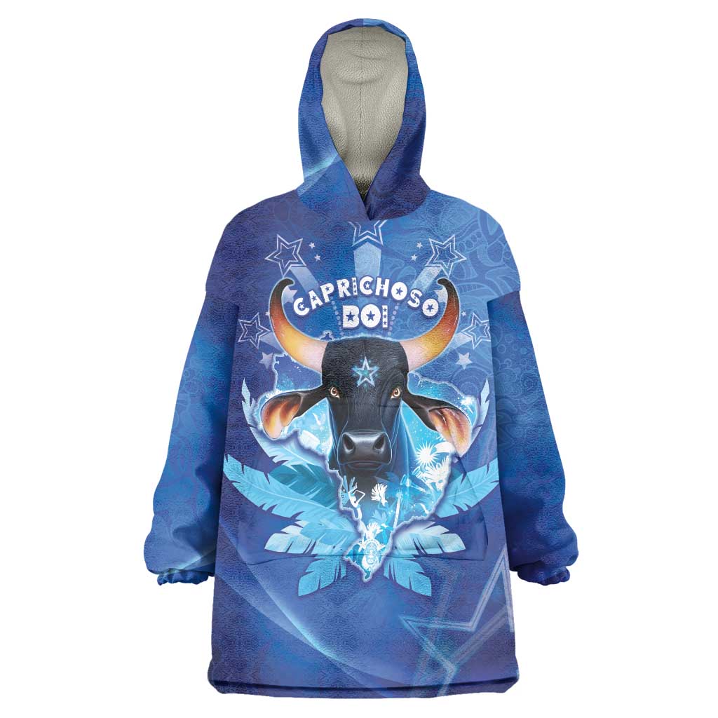 Personalized Boi Caprichoso Wearable Blanket Hoodie Brazil Folklore Festival - Wonder Print Shop