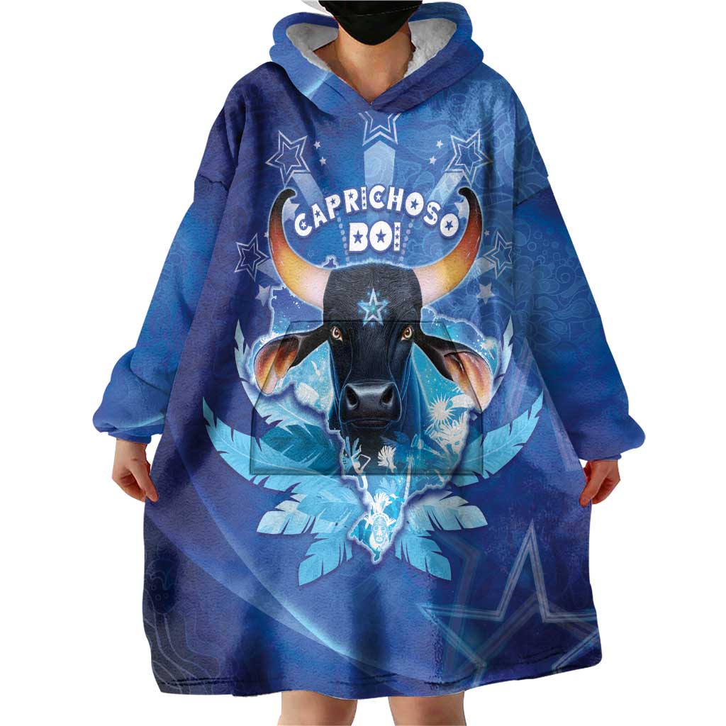 Personalized Boi Caprichoso Wearable Blanket Hoodie Brazil Folklore Festival - Wonder Print Shop