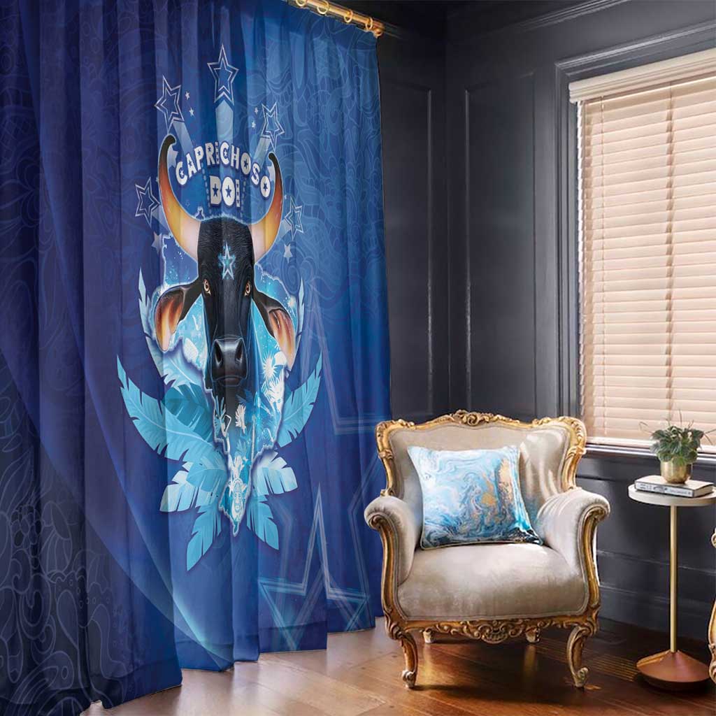 Boi Caprichoso Window Curtain Brazil Folklore Festival - Wonder Print Shop