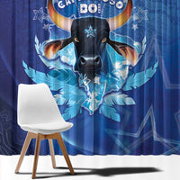 Boi Caprichoso Window Curtain Brazil Folklore Festival - Wonder Print Shop