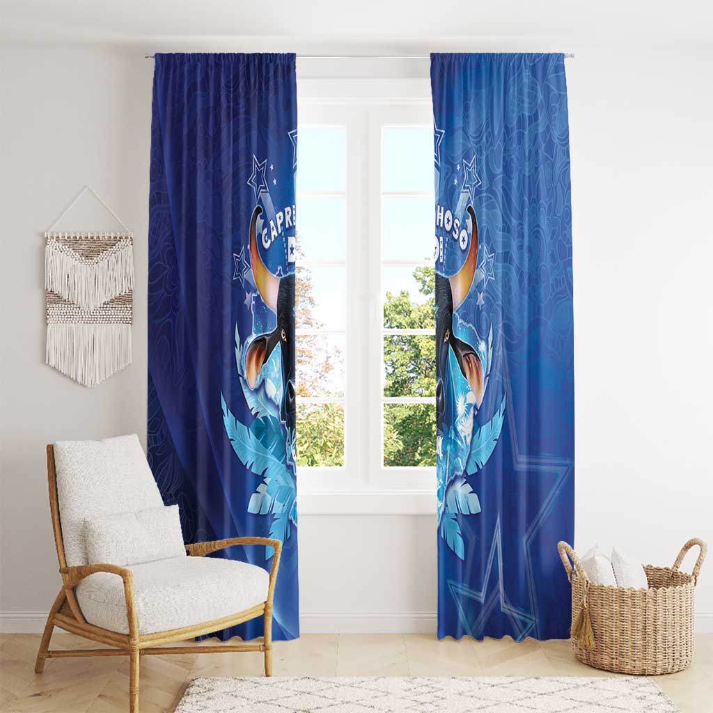 Boi Caprichoso Window Curtain Brazil Folklore Festival - Wonder Print Shop
