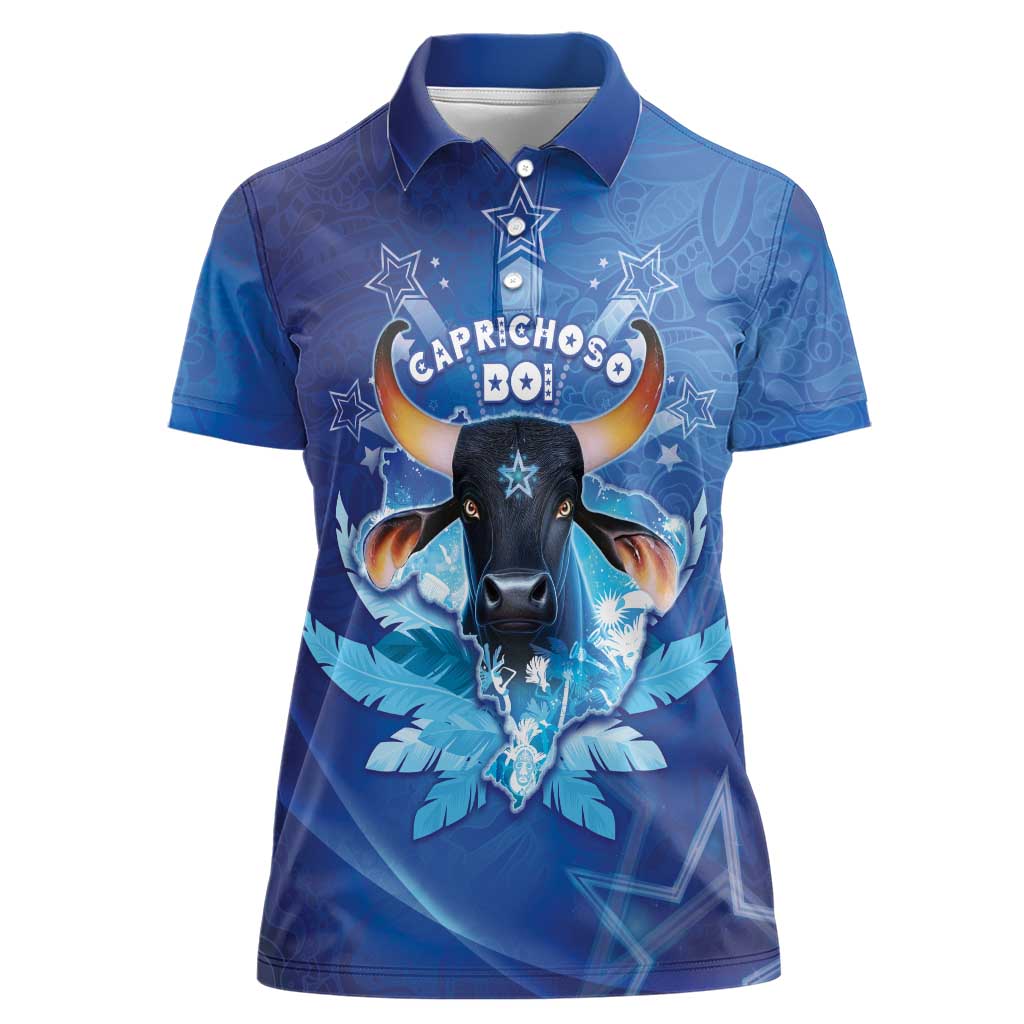 Personalized Boi Caprichoso Women Polo Shirt Brazil Folklore Festival - Wonder Print Shop