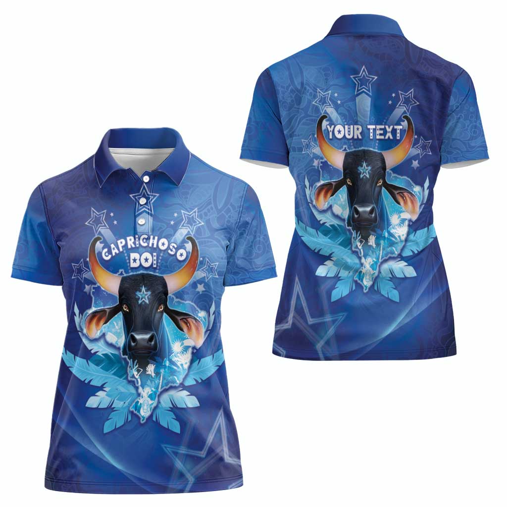 Personalized Boi Caprichoso Women Polo Shirt Brazil Folklore Festival - Wonder Print Shop