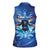 Personalized Boi Caprichoso Women Sleeveless Polo Shirt Brazil Folklore Festival - Wonder Print Shop
