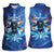 Personalized Boi Caprichoso Women Sleeveless Polo Shirt Brazil Folklore Festival - Wonder Print Shop