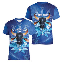 Personalized Boi Caprichoso Women V-Neck T-Shirt Brazil Folklore Festival - Wonder Print Shop