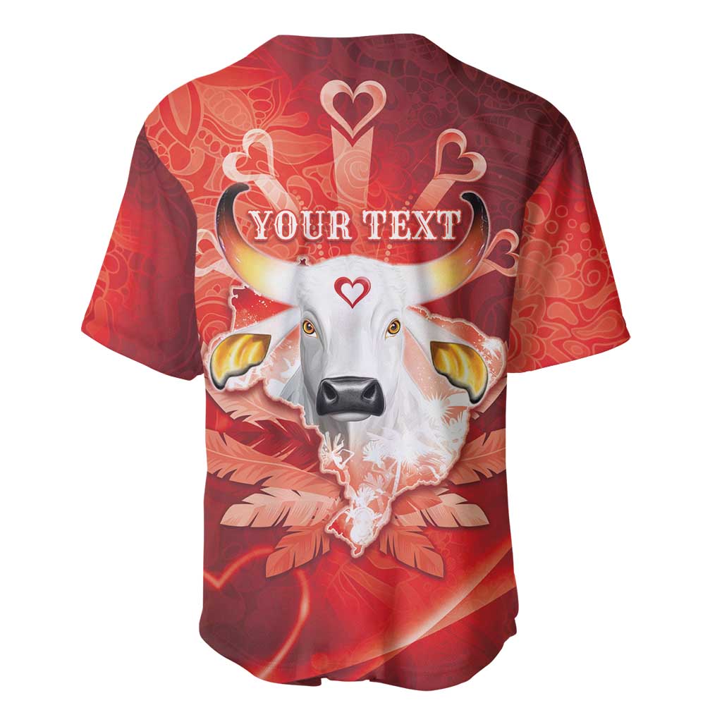Personalized Boi Garantido Baseball Jersey Brazil Folklore Festival - Wonder Print Shop