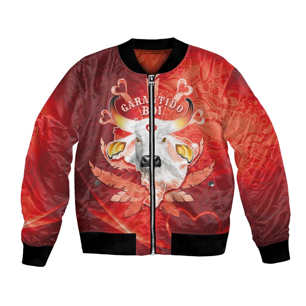 Personalized Boi Garantido Bomber Jacket Brazil Folklore Festival - Wonder Print Shop