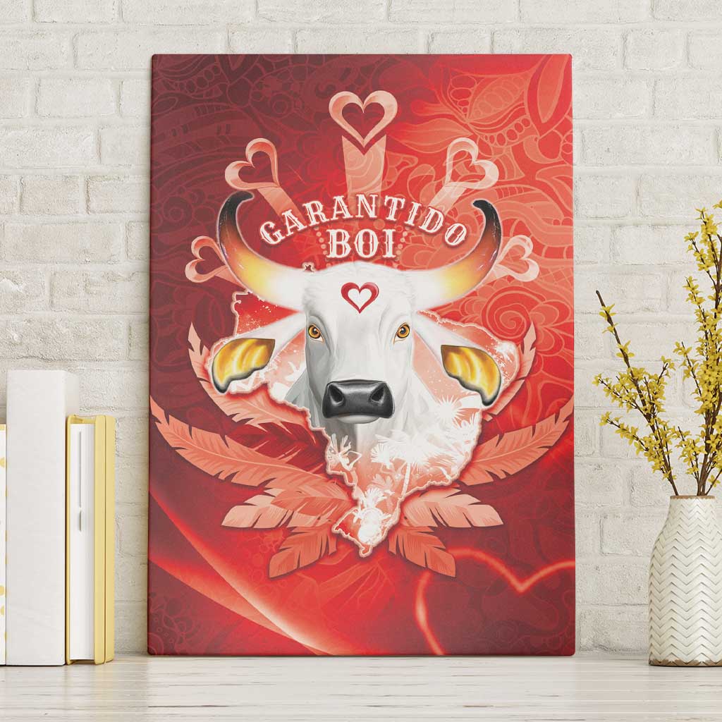 Boi Garantido Canvas Wall Art Brazil Folklore Festival - Wonder Print Shop
