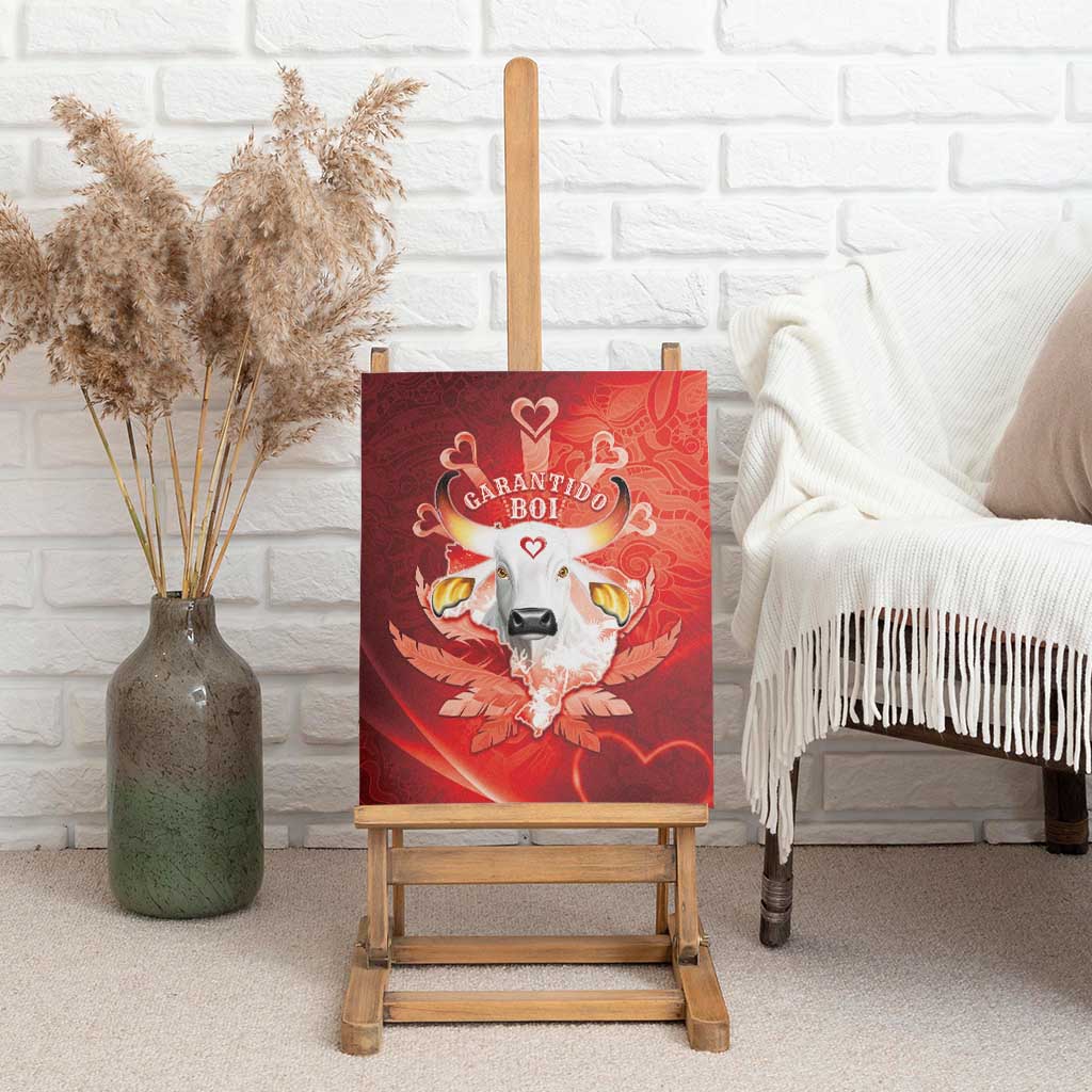 Boi Garantido Canvas Wall Art Brazil Folklore Festival - Wonder Print Shop