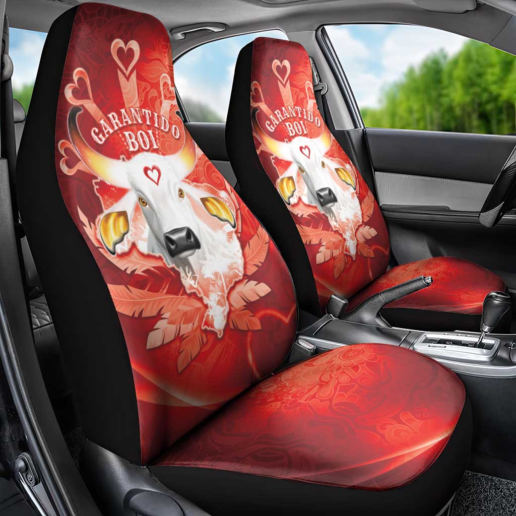 Boi Garantido Car Seat Cover Brazil Folklore Festival - Wonder Print Shop