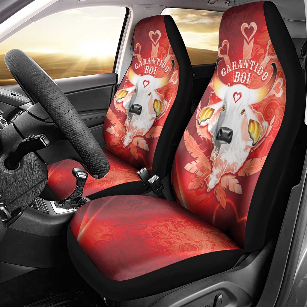 Boi Garantido Car Seat Cover Brazil Folklore Festival - Wonder Print Shop
