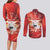 Personalized Boi Garantido Couples Matching Long Sleeve Bodycon Dress and Long Sleeve Button Shirt Brazil Folklore Festival - Wonder Print Shop