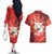 Personalized Boi Garantido Couples Matching Off The Shoulder Long Sleeve Dress and Hawaiian Shirt Brazil Folklore Festival - Wonder Print Shop