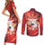Personalized Boi Garantido Couples Matching Short Sleeve Bodycon Dress and Long Sleeve Button Shirt Brazil Folklore Festival - Wonder Print Shop