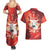 Personalized Boi Garantido Couples Matching Summer Maxi Dress and Hawaiian Shirt Brazil Folklore Festival - Wonder Print Shop