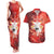 Personalized Boi Garantido Couples Matching Tank Maxi Dress and Hawaiian Shirt Brazil Folklore Festival - Wonder Print Shop