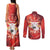 Personalized Boi Garantido Couples Matching Tank Maxi Dress and Long Sleeve Button Shirt Brazil Folklore Festival - Wonder Print Shop