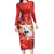 Personalized Boi Garantido Family Matching Long Sleeve Bodycon Dress and Hawaiian Shirt Brazil Folklore Festival - Wonder Print Shop
