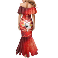 Personalized Boi Garantido Family Matching Mermaid Dress and Hawaiian Shirt Brazil Folklore Festival - Wonder Print Shop