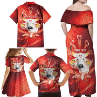 Personalized Boi Garantido Family Matching Off Shoulder Maxi Dress and Hawaiian Shirt Brazil Folklore Festival - Wonder Print Shop