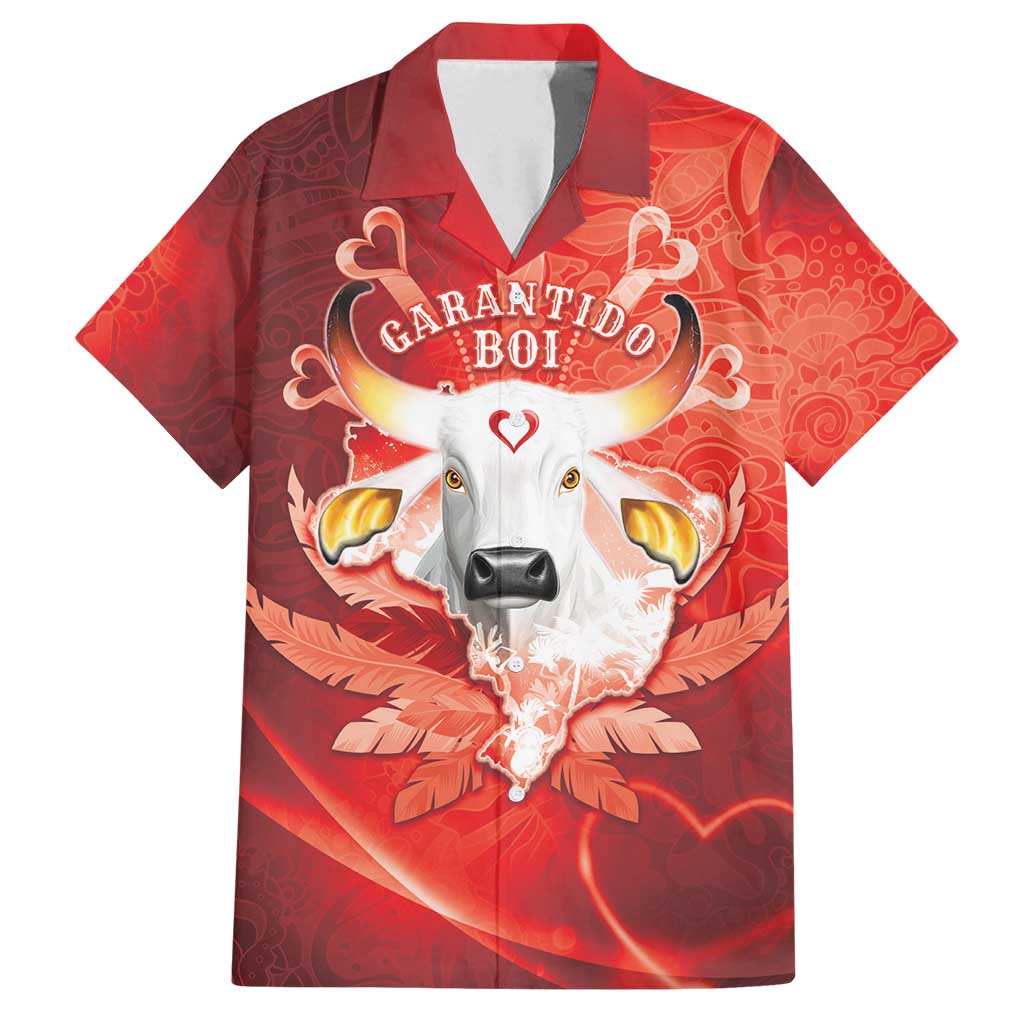 Personalized Boi Garantido Family Matching Off Shoulder Short Dress and Hawaiian Shirt Brazil Folklore Festival - Wonder Print Shop