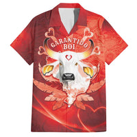 Personalized Boi Garantido Family Matching Puletasi and Hawaiian Shirt Brazil Folklore Festival - Wonder Print Shop