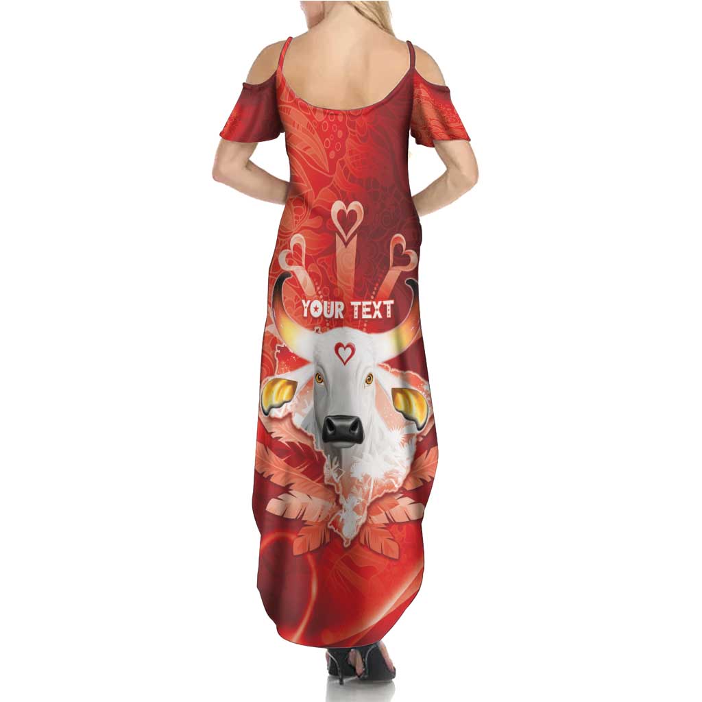 Personalized Boi Garantido Family Matching Summer Maxi Dress and Hawaiian Shirt Brazil Folklore Festival - Wonder Print Shop
