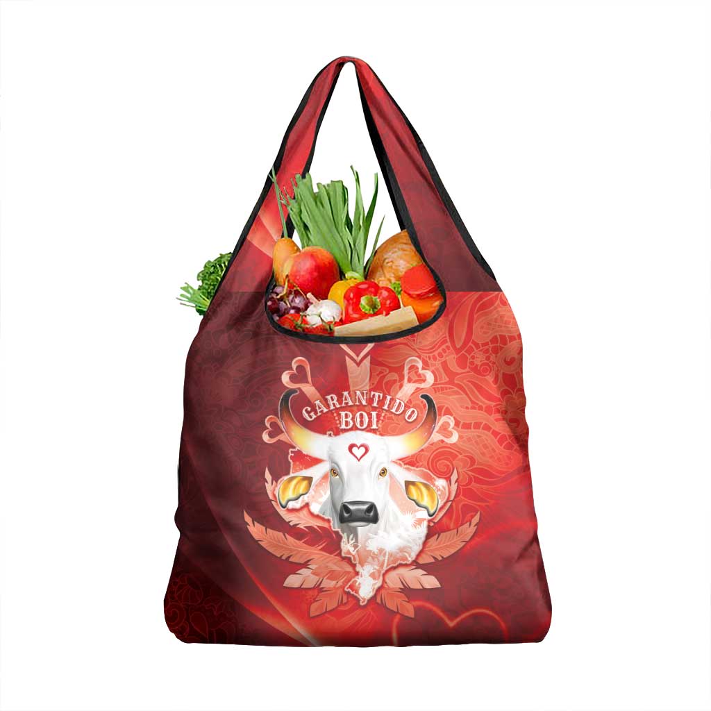 Boi Garantido Grocery Bag Brazil Folklore Festival - Wonder Print Shop