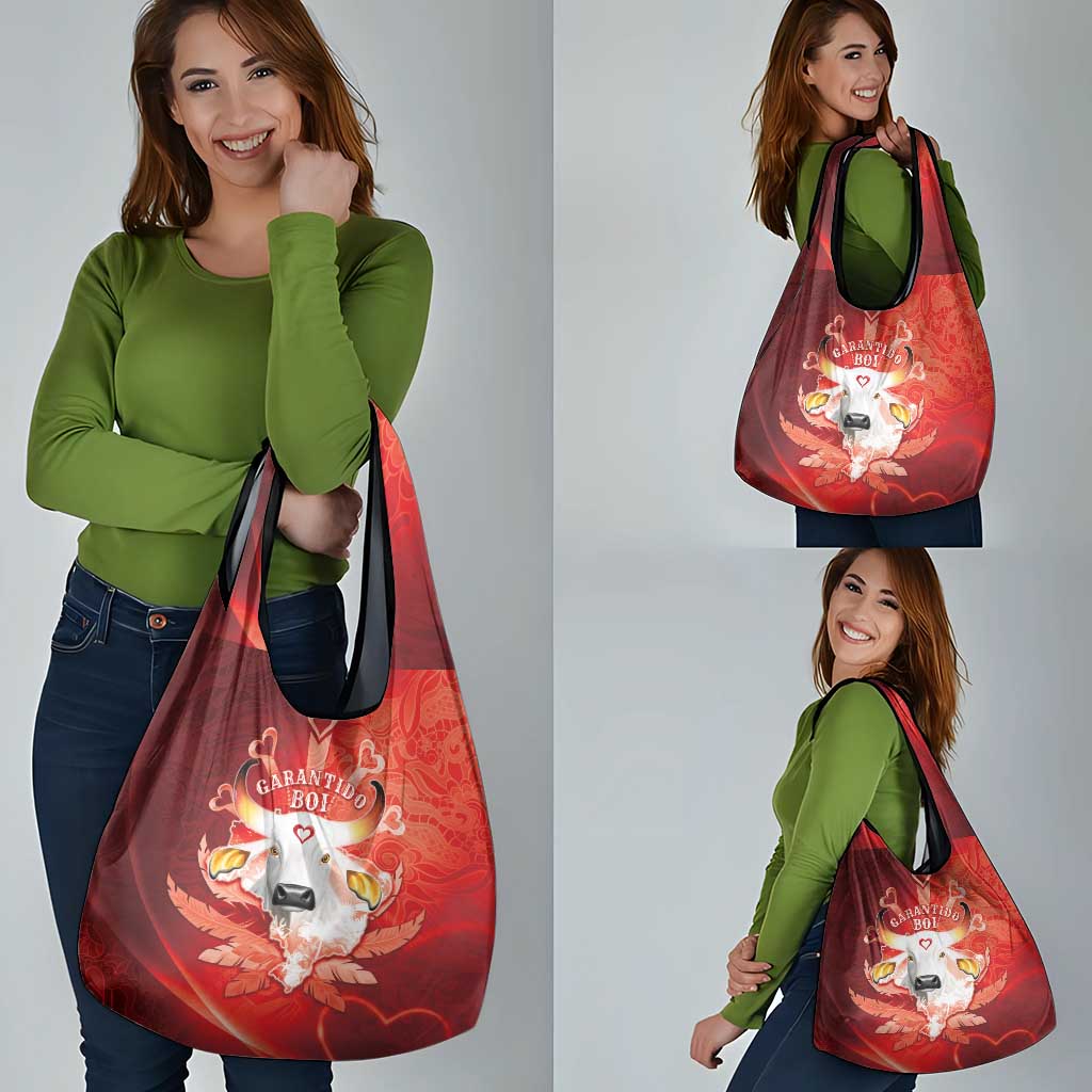 Boi Garantido Grocery Bag Brazil Folklore Festival - Wonder Print Shop